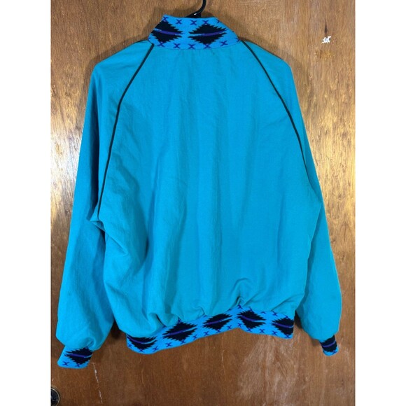Vintage Western Aztec Lakeshire Bomber Jacket Large L USA - Picture 5 of 7